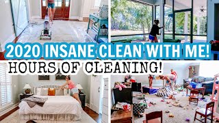 2020 EXTREME CLEAN WITH ME MARATHON | SUPER LONG CLEANING VIDEO | ULTIMATE CLEANING MOTIVATION!!!