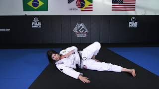 BJJ Solo Drill Demo - Side Break Fall