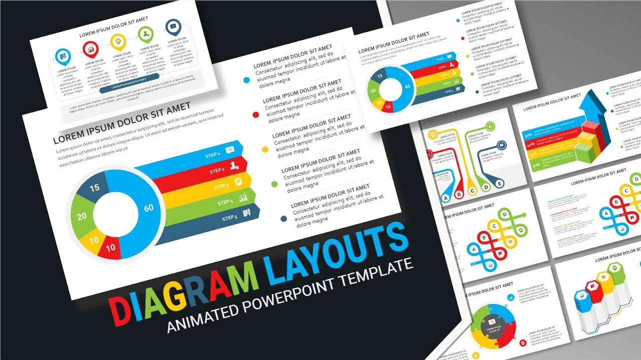 Diagrams Toolkit PPT Template Design - PresenterMedia.com