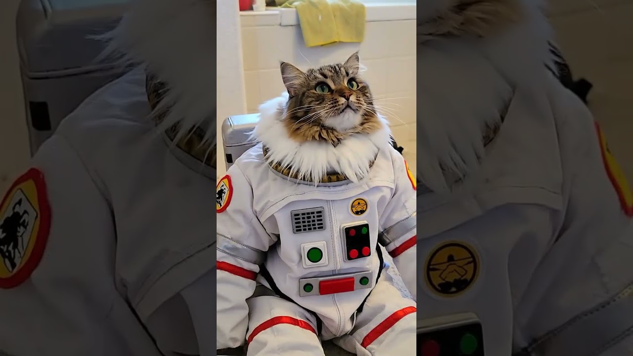 🚀 Mr. MeowMeow the Cattronaut Takes Off! 