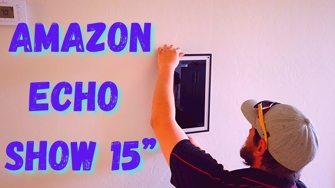 EchoShow 15 Stand Swivel And Tilt, Only Made For Echo Show 15 Three Rotating Shafts The Base Is Made Of Aluminum Which Makes The Product More Beautiful And Longer Service Life Black