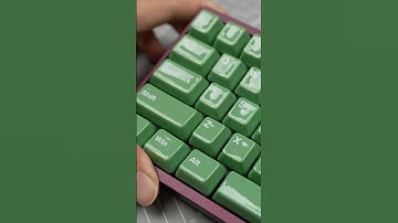 Cerakey V2 Ceramic Keycaps + Luminkey65 Keyboard (ASMR) #keyboard #mechanicalkeyboard #keycaps