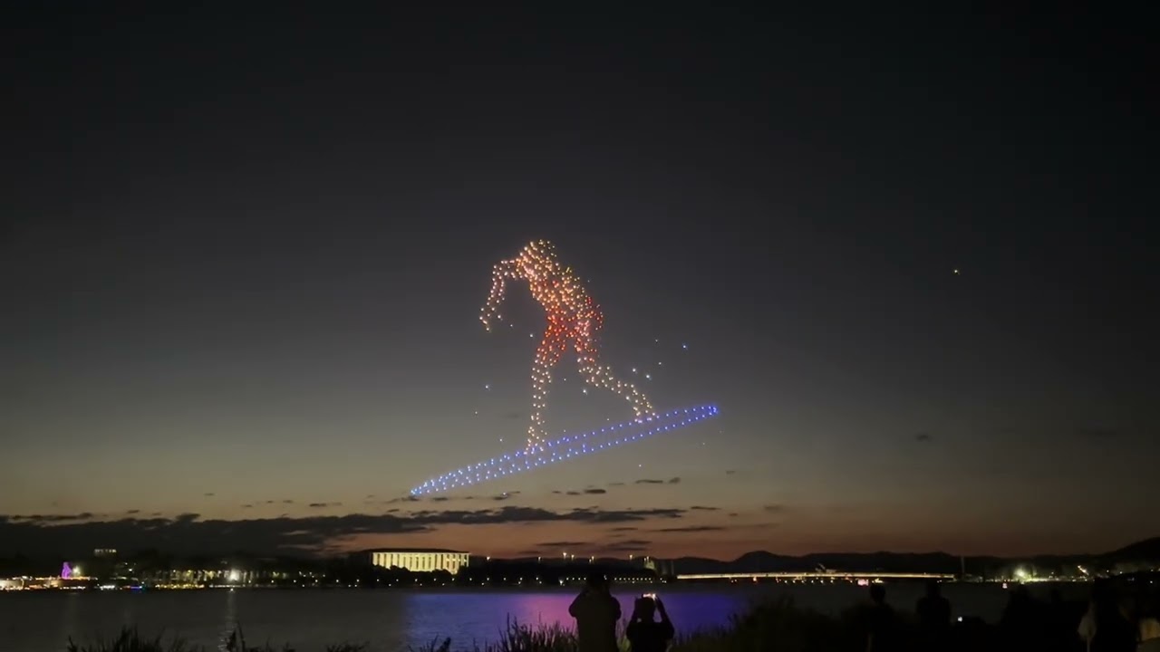 Canberra 2025 Drone Skyshow