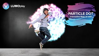 Particle Dot | interactive floor or wall experience from LUMOplay