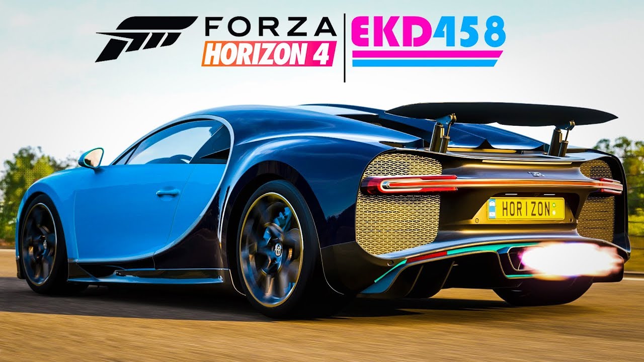 Bugatti chiron forza horizon 4 настройка