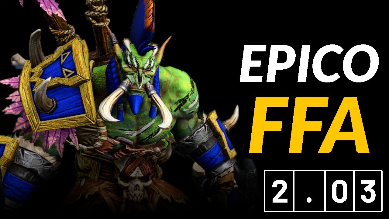 TODOS CONTRA TODOS DE 12 JUGADORES | WARCRAFT3