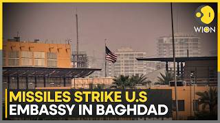 Iran State TV: Suicide Drone Used To Target Radar System at US Embassy | WION News
