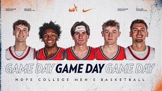 Hope vs. Adrian | Basketball 1.18.25 | NCAA D3 Basketball | MIAA Basketball