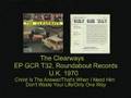 The clearways 1970 uk christian garage band ep
