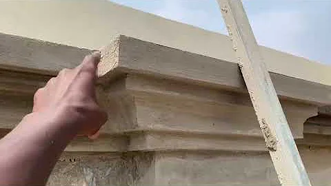 Fence Wall remodelling - Cement Mould designs - Building in Ghana - Realestate business