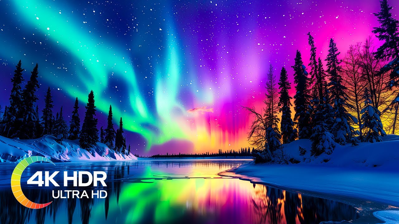 🌠|| Aurora Borealis & Northern Lights in 4K Video Ultra HD with ...