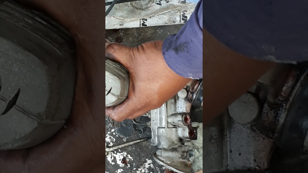 desarmado de caja de direccion seat cordova parte 1