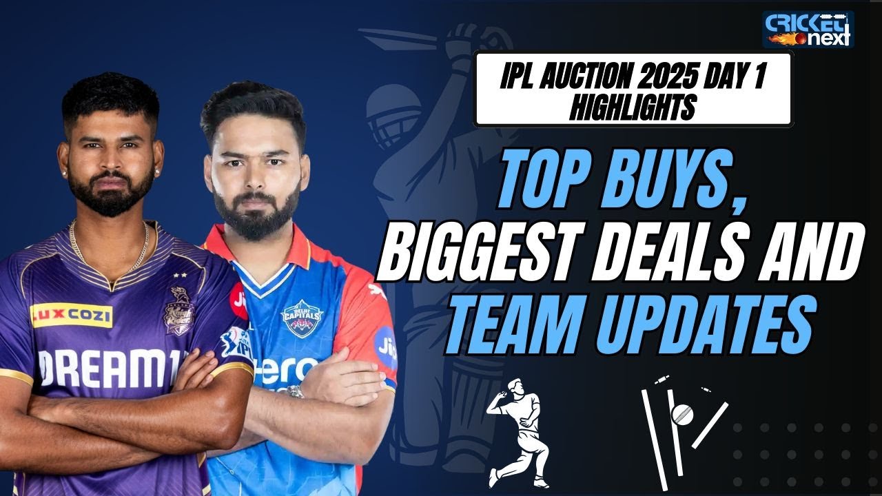 IPL auction 2025 Day 1 Highlights: Highest Bids, Key Buys and More | Cricket News