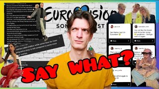 Reacting to YOUR Unpopular Opinions and Delulu Predictions for Eurovision 2024!