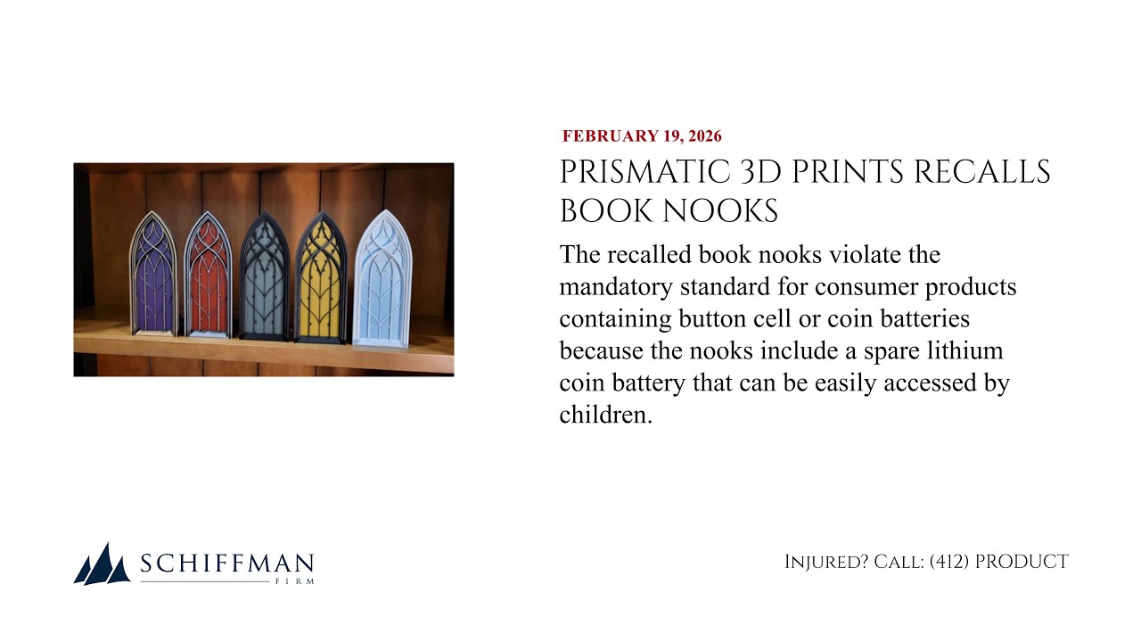 Prismatic 3D Prints Recalls Book Nooks