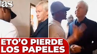 SAMUEL ETO'O pierde los PAPELES con el SELECCIONADOR de CAMERÚN MARC BRYS