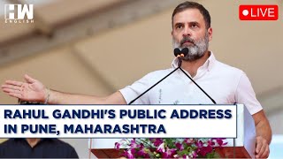 Live: Congress Leader Rahul Gandhi's Public Addresses In Pune, Maharashtra