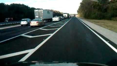 Merging onto busy highway