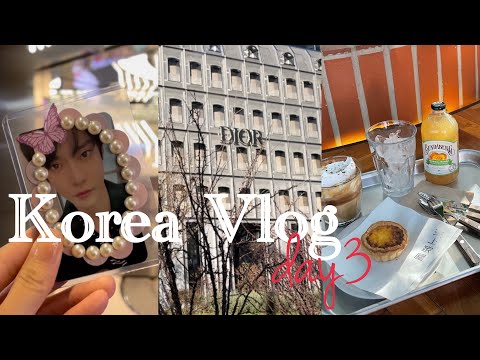 【韓国旅行Vlog】2022.11 / シズニのオタ活 / SM新社屋とKWANGYA@SEOUL / 聖水洞カフェを満喫