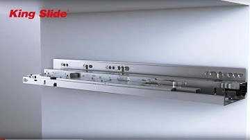 【King Slide】SIMLEAD Metal Safety Drawer System Installation Instructions (3D)