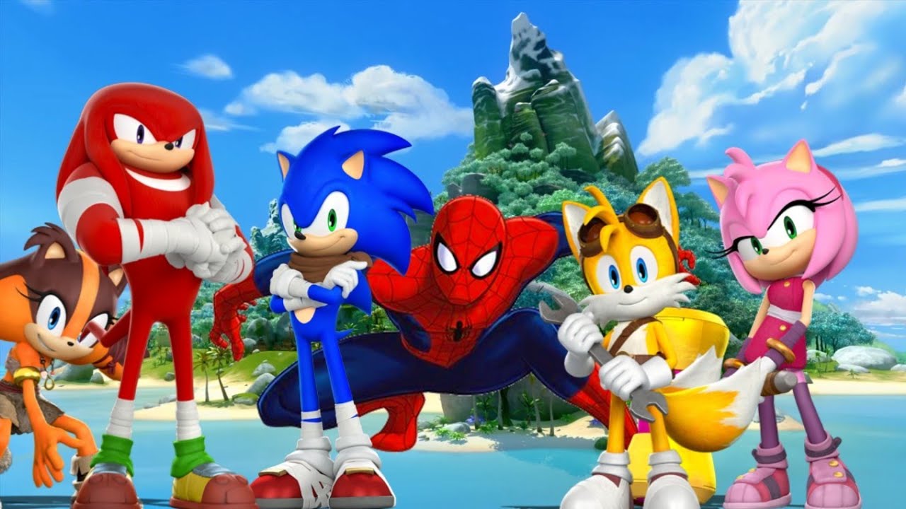 Fanfic: ¿Qué hubiera pasado si Spiderman caía en el mundo de Sonic Boom? Unico Capitulo