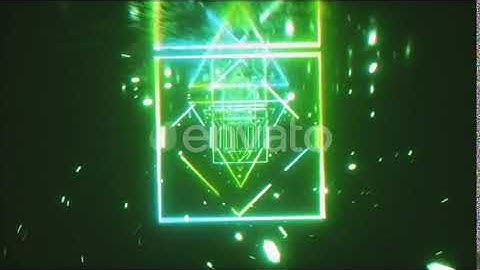 Crazy Flight in a Retro Futuristic Space | Motion Graphics - Envato elements