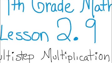 4th Grade Lesson 2.9