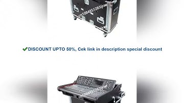 Customized Midas M32 Live Digital Mixer Hydraulic Flight Case with Wheels Portable Mobile Stage Equi
