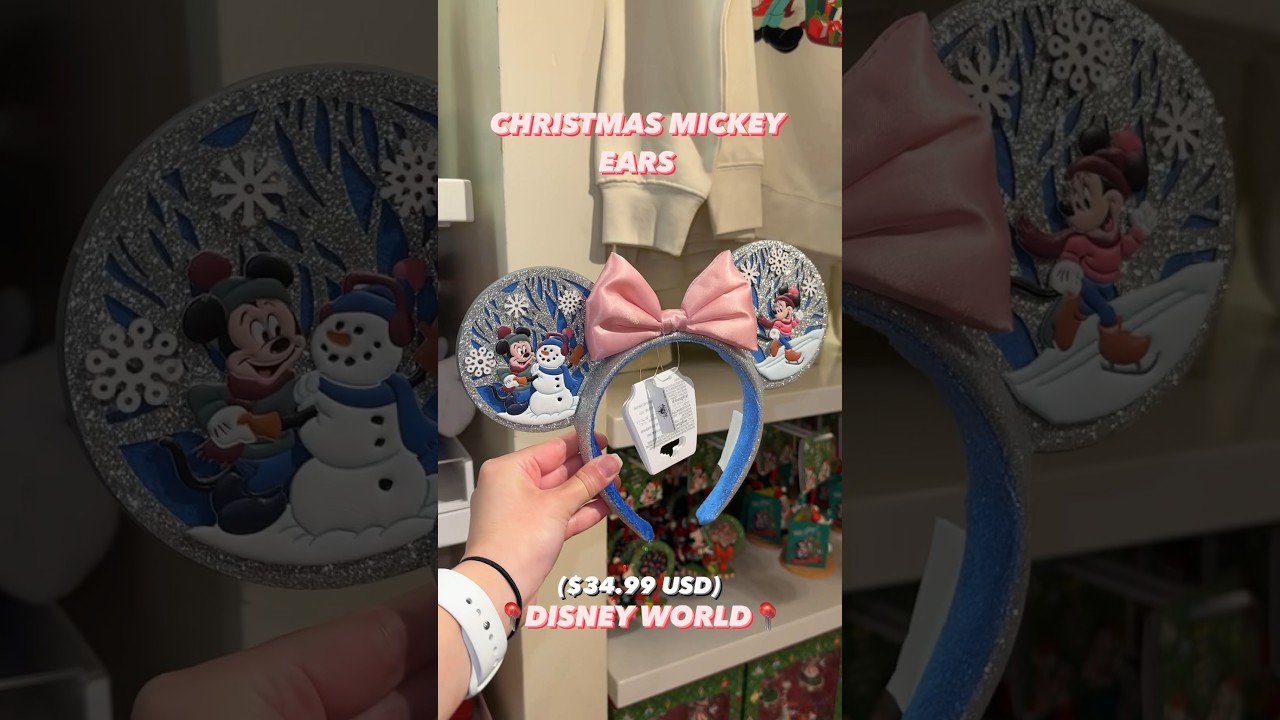 Christmas Mickey Ears ⛄️