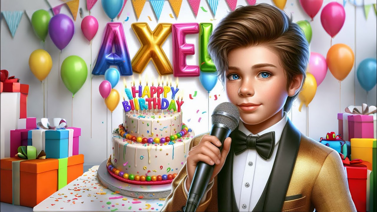 Happy birthday to you Axel 2 New remix song