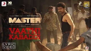 vaathi kabaddi whatsapp status | #vaathikabaddi | #master | thalapathy vijay mass whatsapp status |