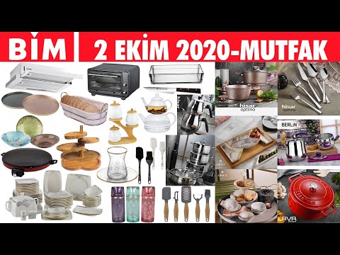 BİM ÇEYİZLİK MUTFAK EŞYALARI | BİM 2 EKİM 2020 MUTFAK ÜRÜNLERİ | BİM'E NELER GELİYOR