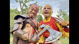 Kratos VS The Monkey King by Amazing LP神奇的老皮 24,297 views 3 years ago 4 minutes, 34 seconds