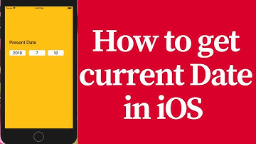 how to get current Date in xcode