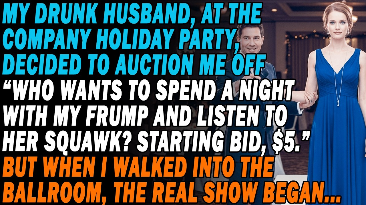 My Husband Auctioned😠Me For $5 At His Work Party💸When I Entered The Hall, The Real Show Began...🎭