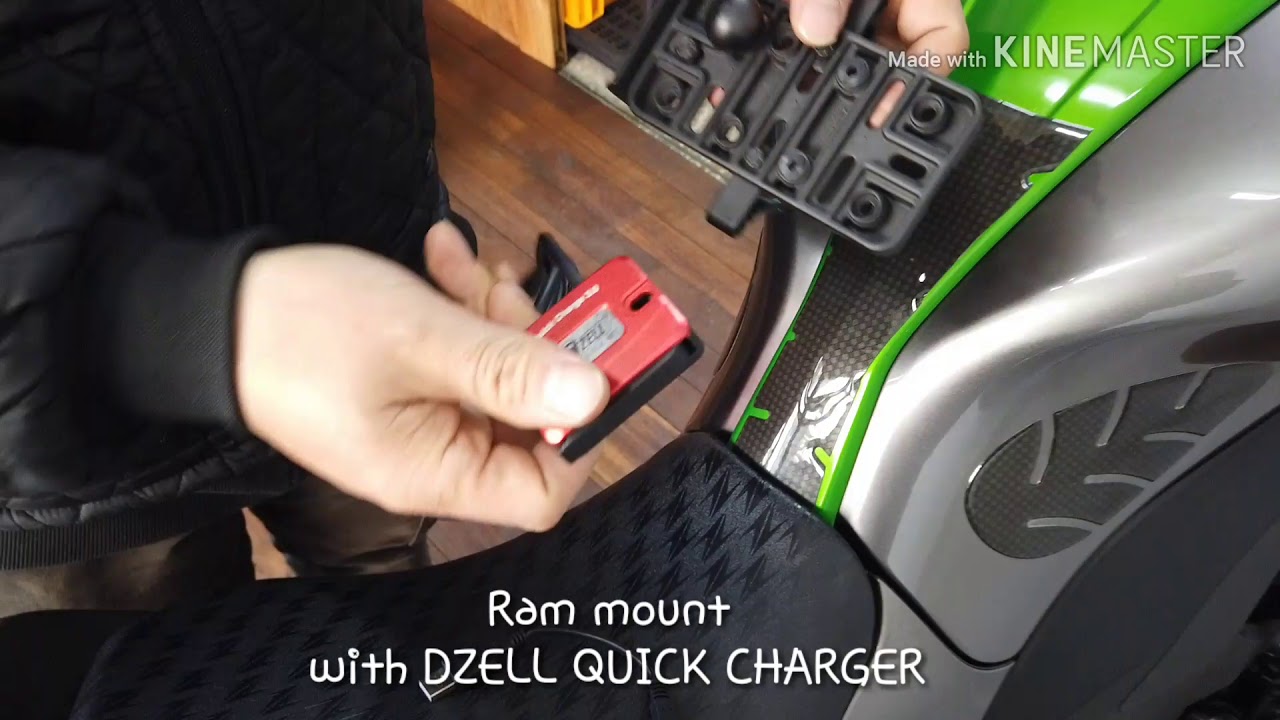 #Z1000 #RAM MOUNT #DZELL #USB CHARGER