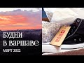 Потеря телефона, покупки, ближайшие планы и прогулка в лесу | Варшава Влог Март 2022