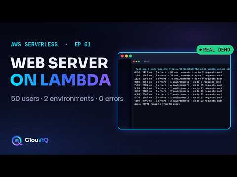 AWS Lambda Web Functions: Run a Real Web Server on Lambda (Real Demo)
