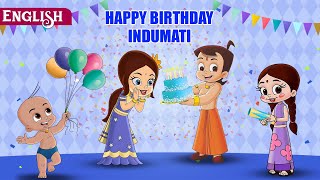 Chhota Bheem - Happy Birthday Indumati Special Video For Kids Youtube English Stories