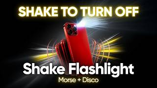 Shake Flashlight Disco+Morse Shake page v2 screenshot 2