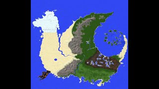 I built all of pyrrhia in minecraft.