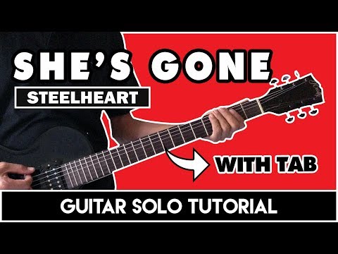She’s Gone - Steelheart (1990) Easy Guitar Chords Tutorial with Lyrics