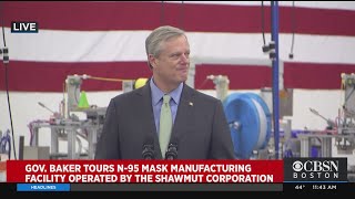 Gov. Charlie Baker Gets Emotional Remembering First Anniversary Of Coronavirus Emergency Order