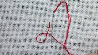 34 Up Down Buttonhole Stitch(上下锁边绣)