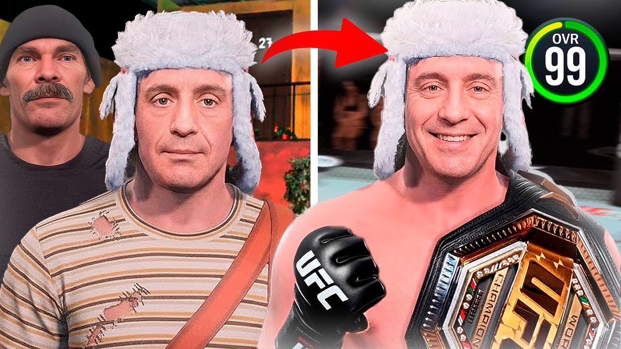 Puse al CHAVO DEL 8 en la UFC y esto pasó🤯