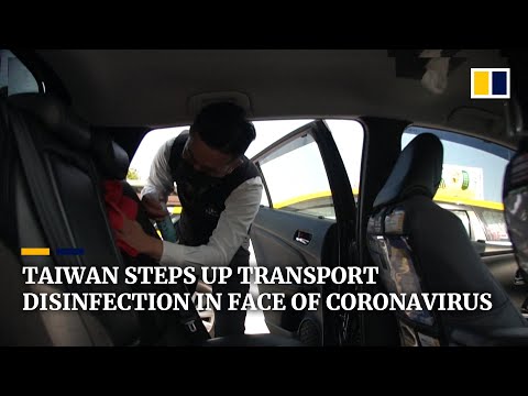 Taiwan steps up disinfection on local transport amid coronavirus epidemic