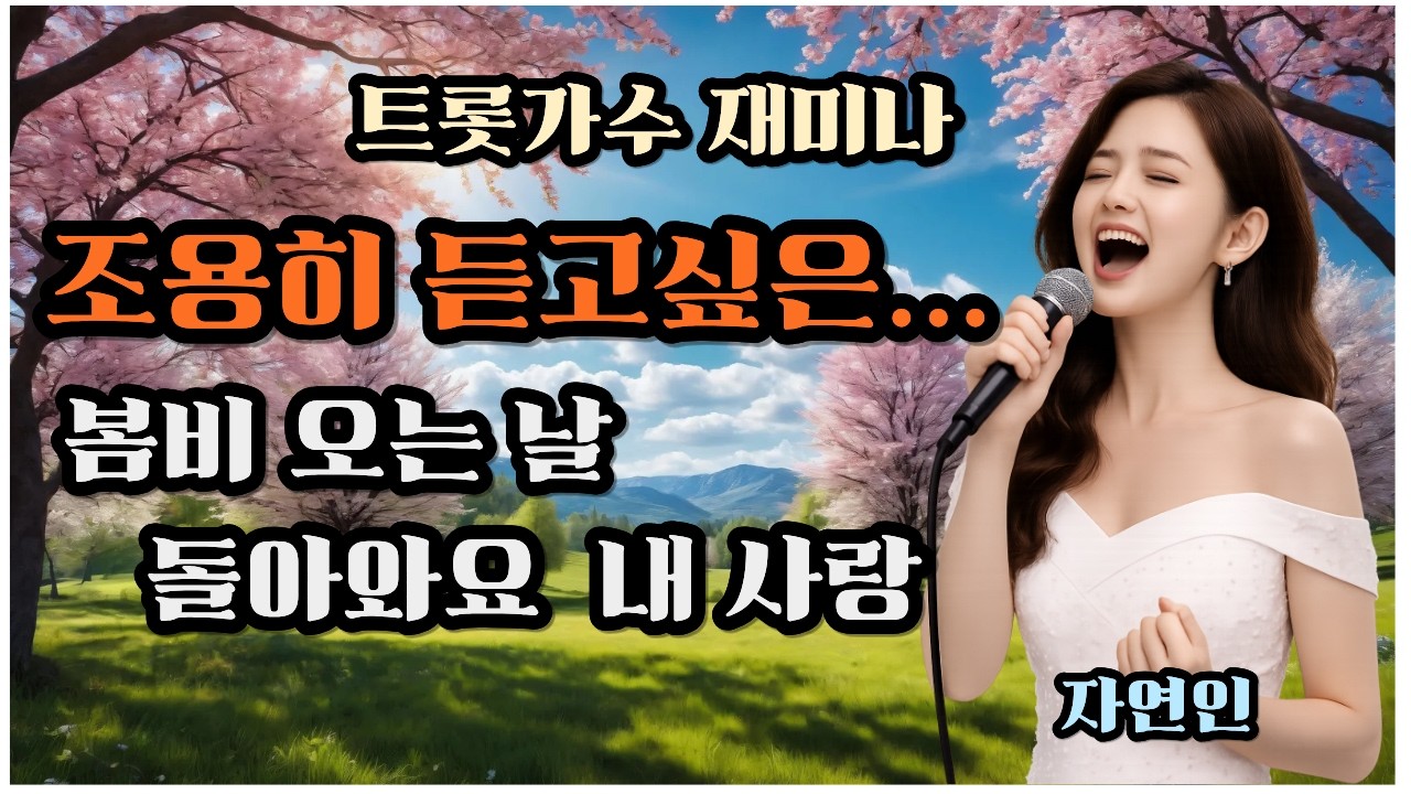 봄비 오는날 돌아와요 내사랑