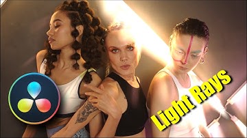 Light Rays in DaVinci Resolve