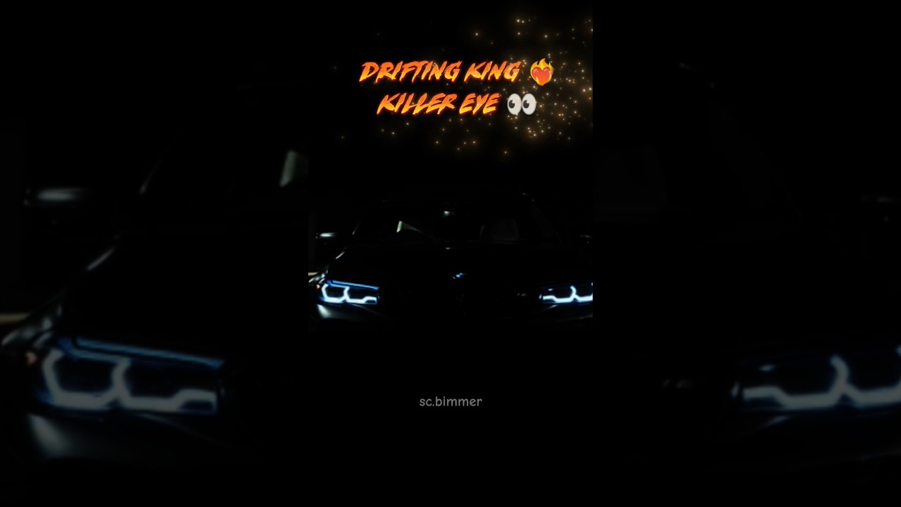 BMW M5 Drifting King: Killer Eyes & Smoking Tires! 🏎️💨🔥​