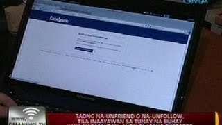 24Oras: Pag-unfriend at pag-unfollow, may malaking epekto raw sa relasyon ng magkaibigan screenshot 3